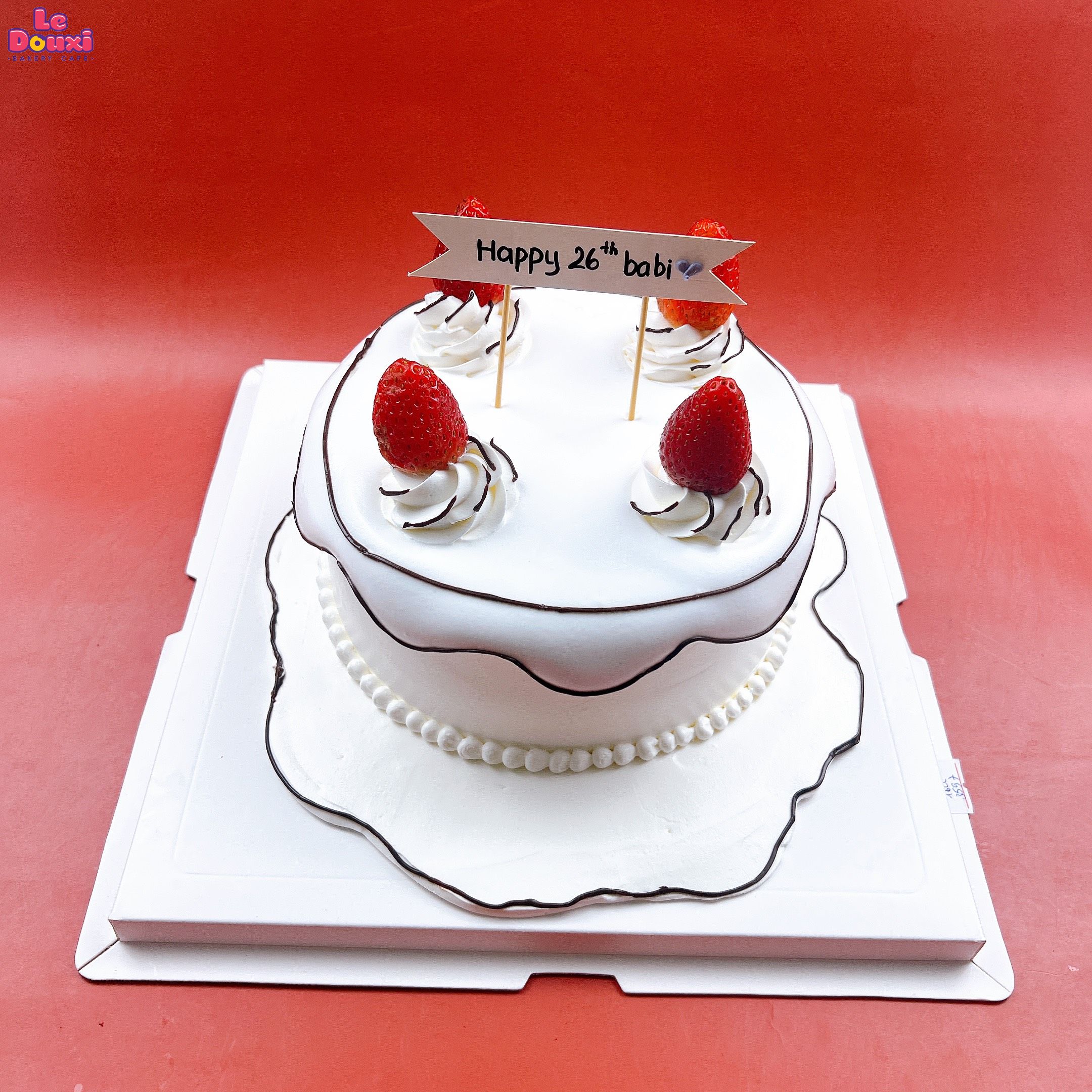 Bánh kem sinh nhật tạo hình trái tim chúc mừng sinh nhật bà ngoại Mẫu  51778  FRIENDSHIP CAKES  GIFT